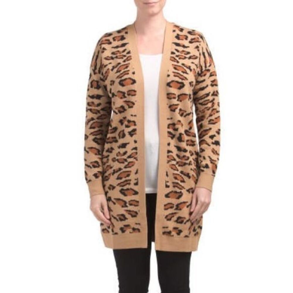 Splendid Leopard Cardigan - Picture 1 of 6